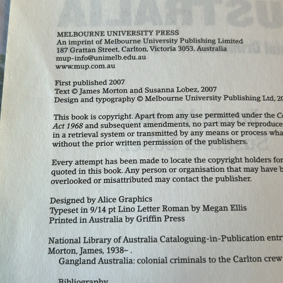 Gangland Australia Book - Picture 9 of 9